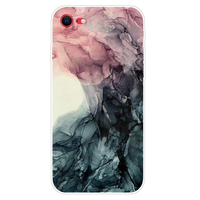 Barevné Mramorové Pouzdro Na Iphone Se 2/8/7