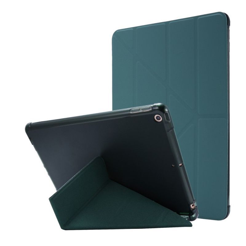 Chytré Pouzdro Ipad 102" (2020) (2019) Origami Kožený Efekt