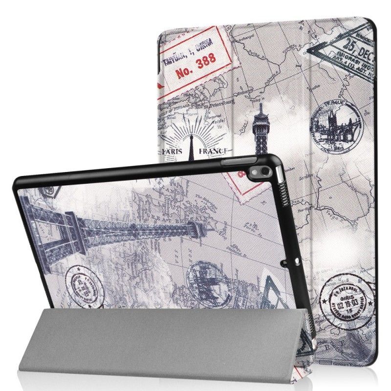 Chytré Pouzdro Ipad Air 105" (2019) / Ipad Pro 105" Retro Eiffelova Věž
