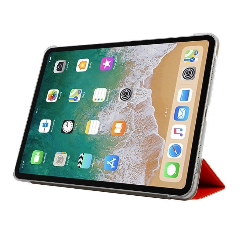 Chytré Pouzdro Ipad Pro 11" (2018) V Barvách Umělé Kůže