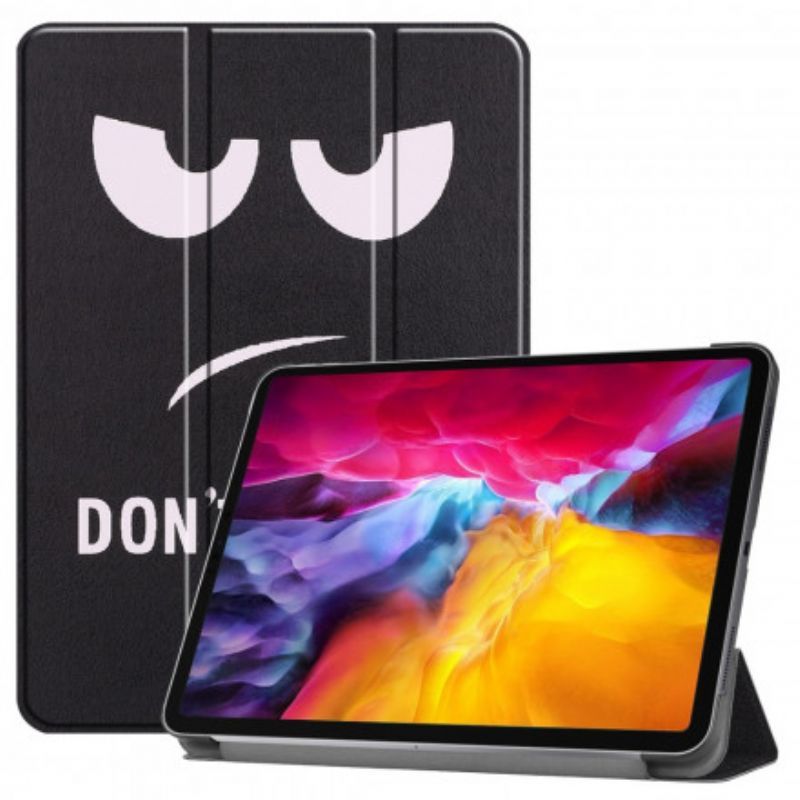 Chytré Pouzdro Ipad Pro 11" (2021) Nedotýkej Se Mě Držák Stylusu