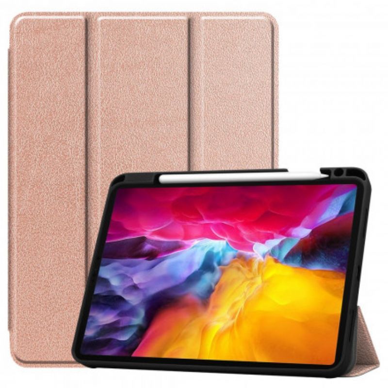 Chytré Pouzdro Ipad Pro 11" (2021) Trojitý Skládací Držák Stylusu