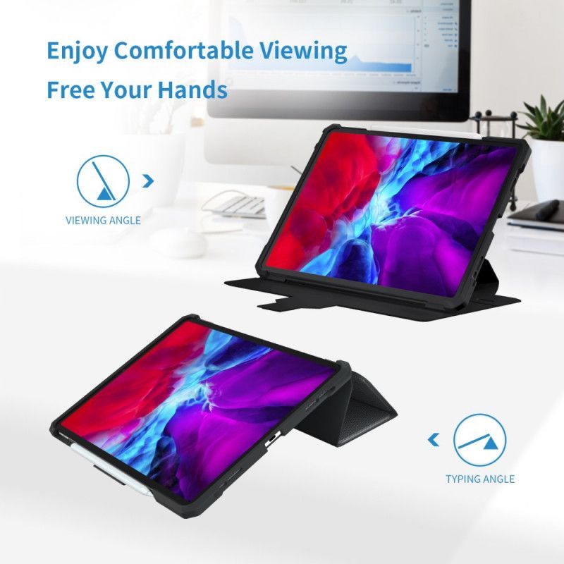 Chytré Pouzdro Ipad Pro 129" (2020) / (2018) Ultra Odolný