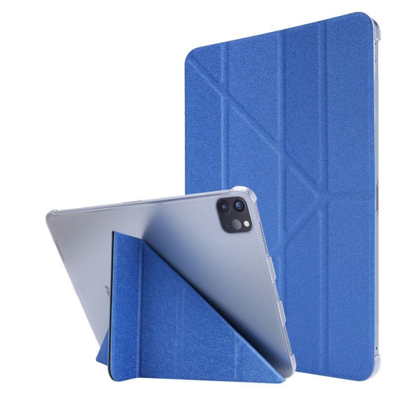 Chytré Pouzdro Ipad Pro 129" (2020) Umělá Origami Kůže