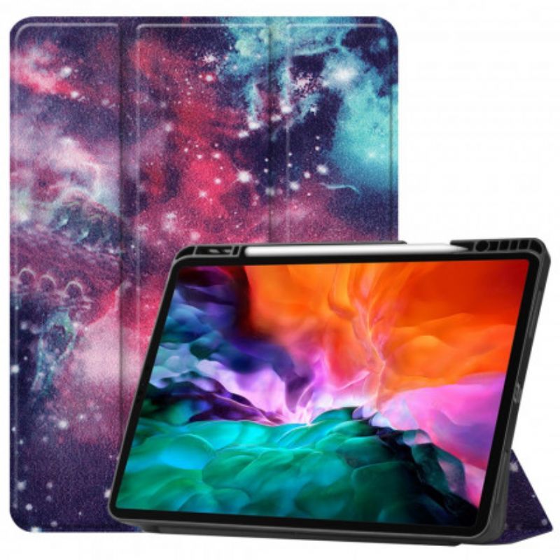 Chytré Pouzdro Ipad Pro 129" (2021) Prostorový Držák Stylusu