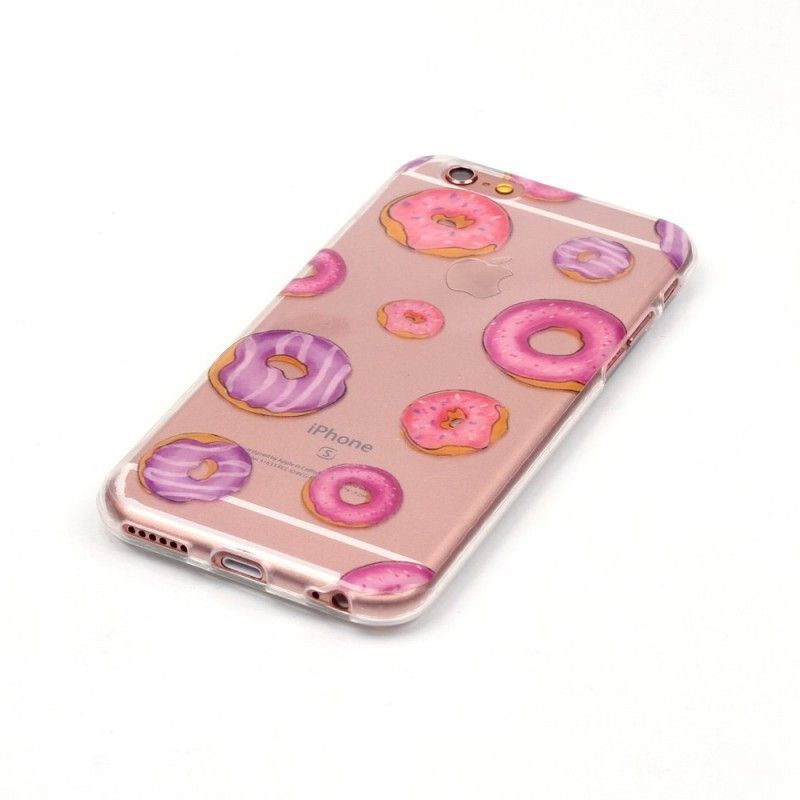 Donut Ventilátor Čirý Obal Na Iphone 6/6s Plus