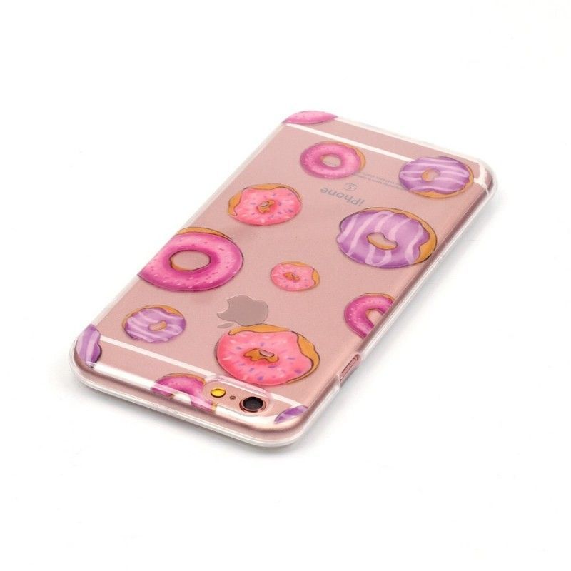 Donut Ventilátor Čirý Obal Na Iphone 6/6s Plus