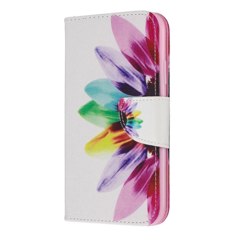 Flipové Pouzdro Iphone 11 Akvarelová Květina