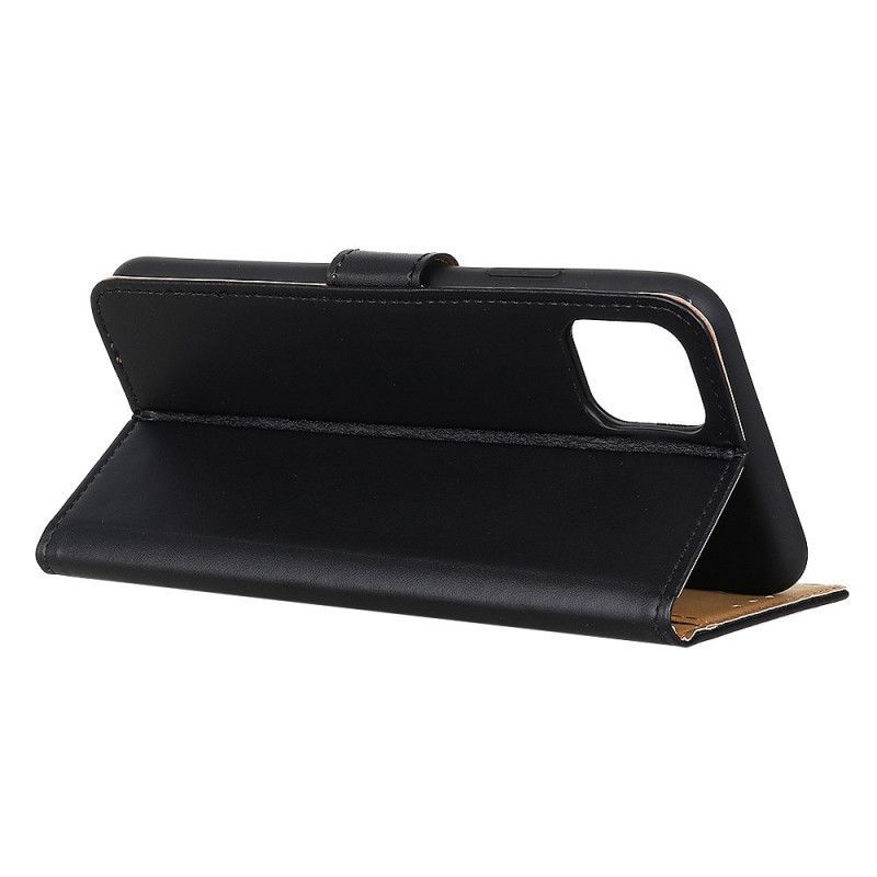 Flipové Pouzdro Iphone 12 / 12 Pro Jednoduchá Imitace Kůže