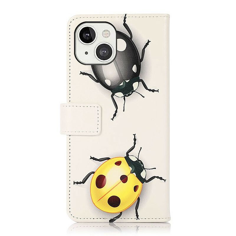 Flipové Pouzdro Iphone 13 Berušky