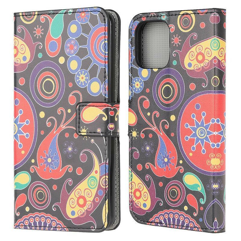 Flipové Pouzdro Iphone 13 Mini Návrh Galaxie