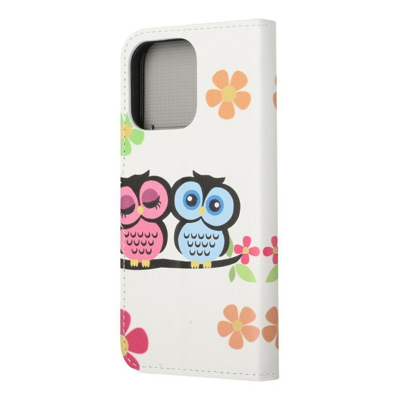 Flipové Pouzdro Iphone 13 Pár Sov