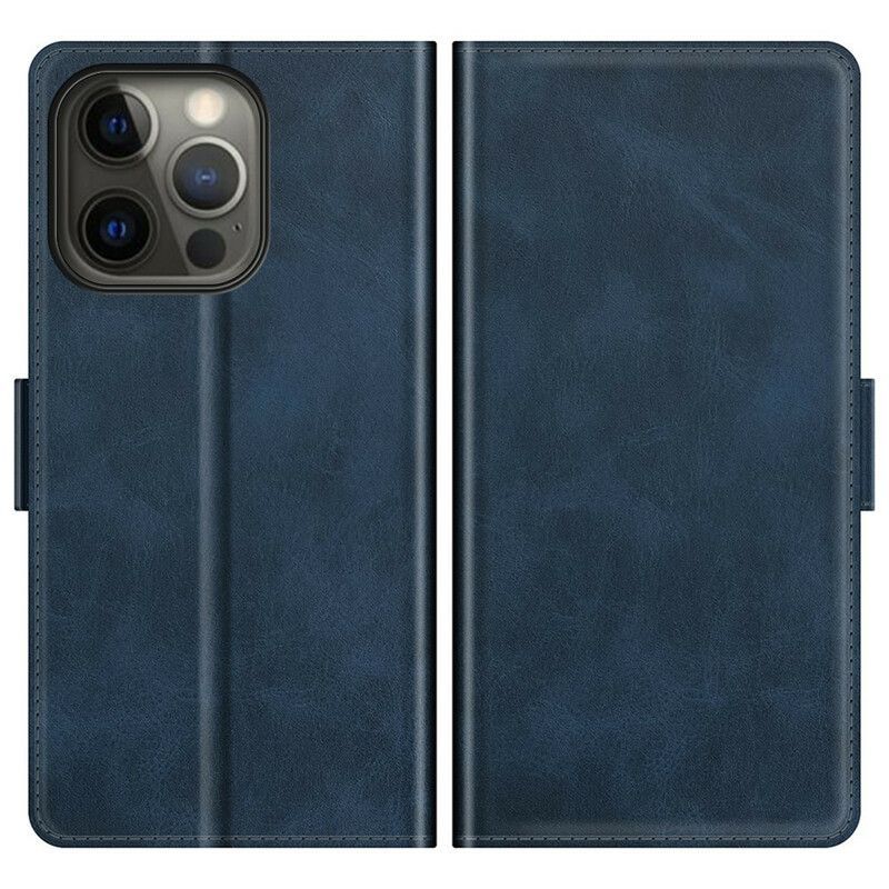 Flipové Pouzdro Iphone 13 Pro Dvojitá Spona