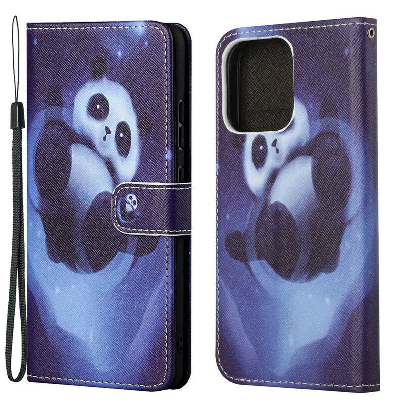 Flipové Pouzdro Iphone 13 Prostor Pandy