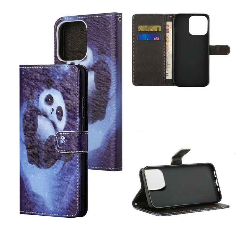 Flipové Pouzdro Iphone 13 Prostor Pandy