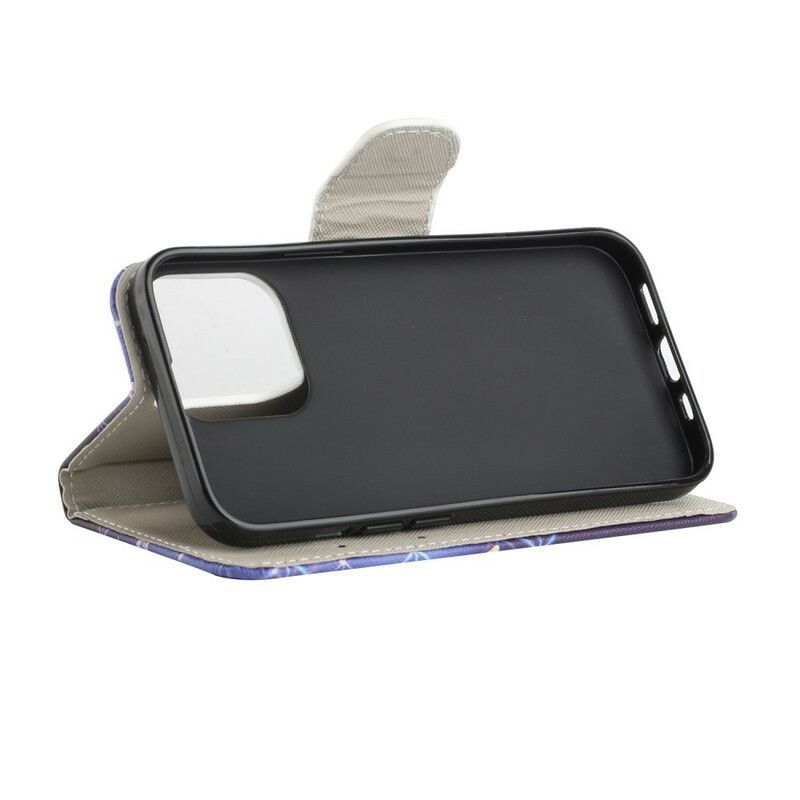 Flipové Pouzdro Iphone 13 Retro Eiffelova Věž