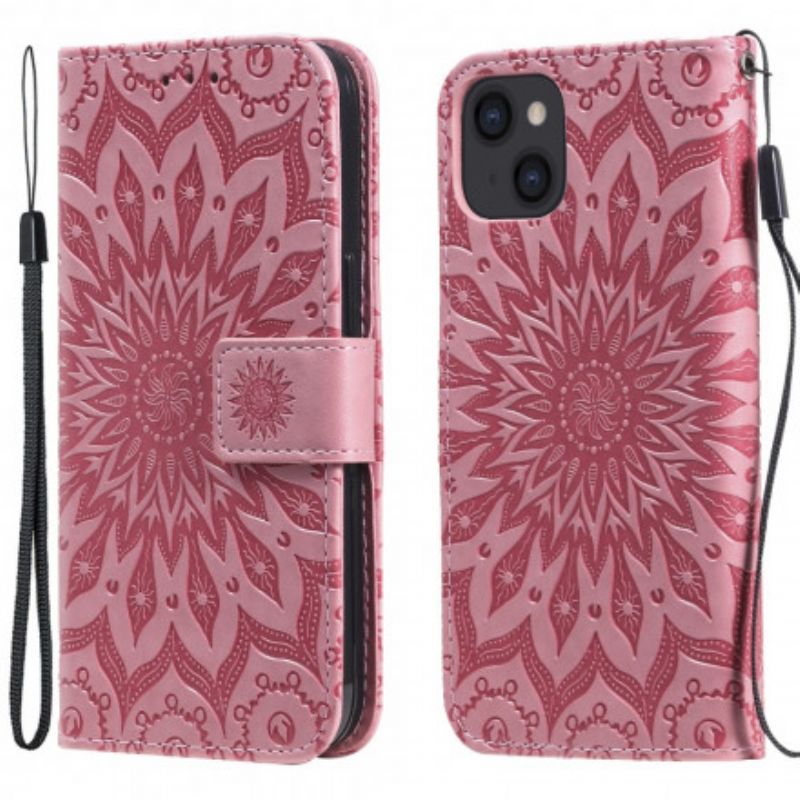 Flipové Pouzdro Iphone 13 Slunečnice
