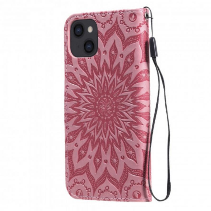 Flipové Pouzdro Iphone 13 Slunečnice