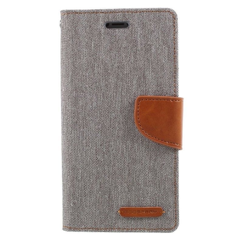 Flipové Pouzdro Iphone X Dvoubarevná Látka