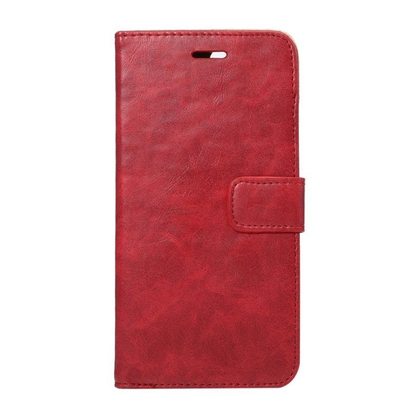 Flipové Pouzdro Na Iphone 7 Plus / 8 Plus Retro Kožený Efekt
