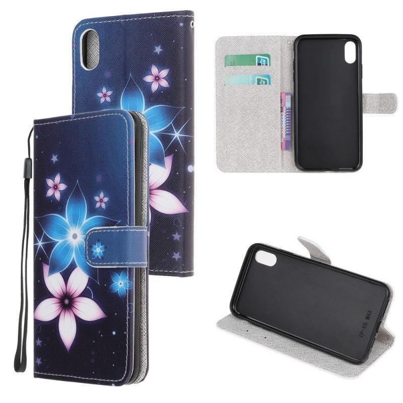Flipové Pouzdro Na Iphone Xr Pásové Měsíčnice