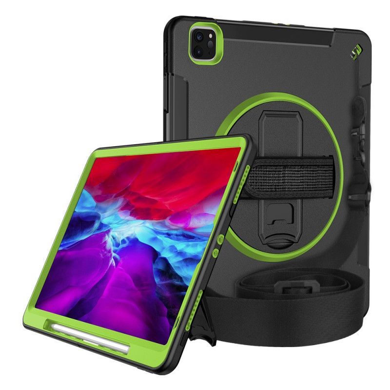 Ipad Pro 129" (2020) / (2018) Hybridní Pouzdro S Ramenním Popruhem