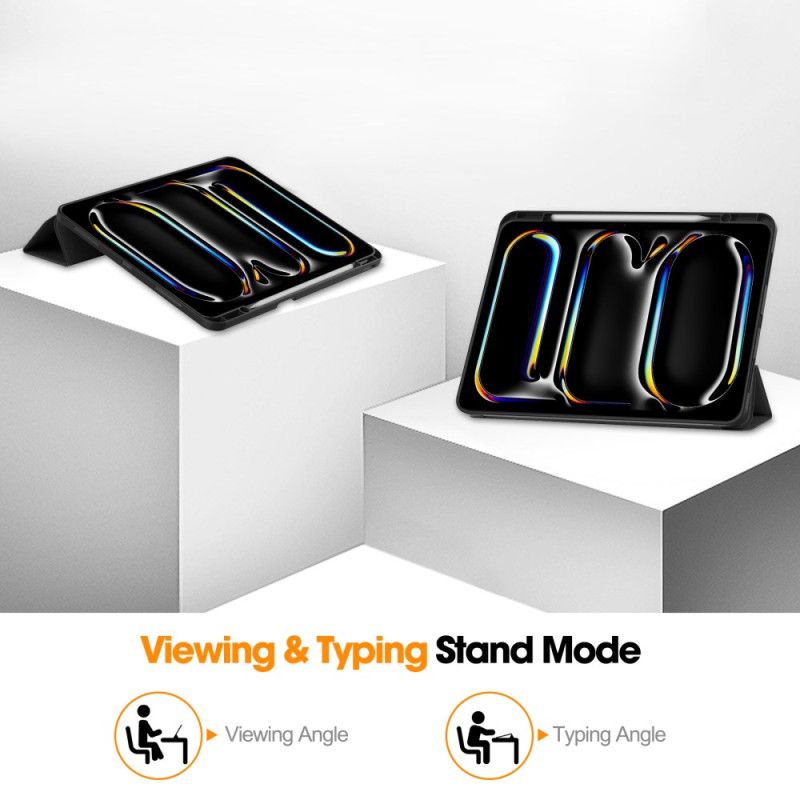 iPad Pro 13 (2025) Držák Stylusu Z Umělé Kůže