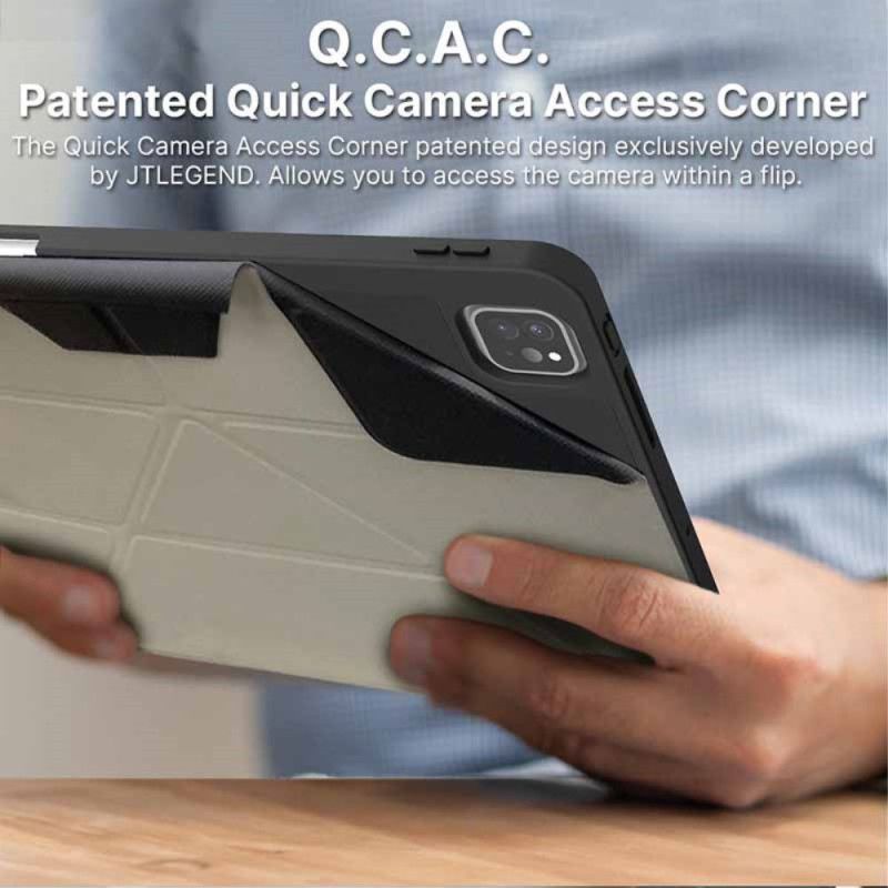 iPad Pro 13 (2025) Stojan Origami A Držák Stylusu Jtlegend