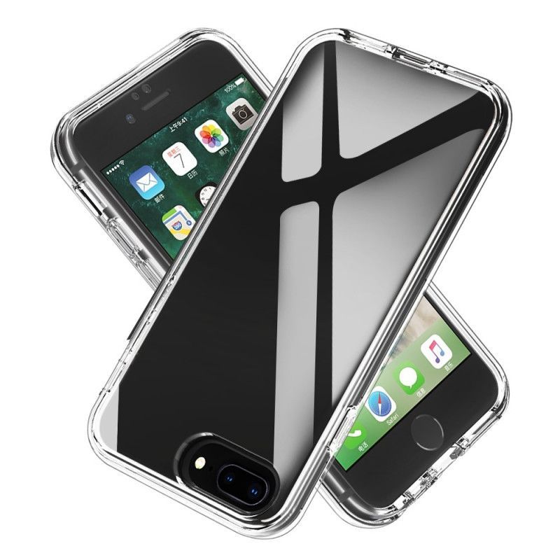 Iphone 8 Plus / 7 Plus Pouzdro Transparentní Hybridní Design