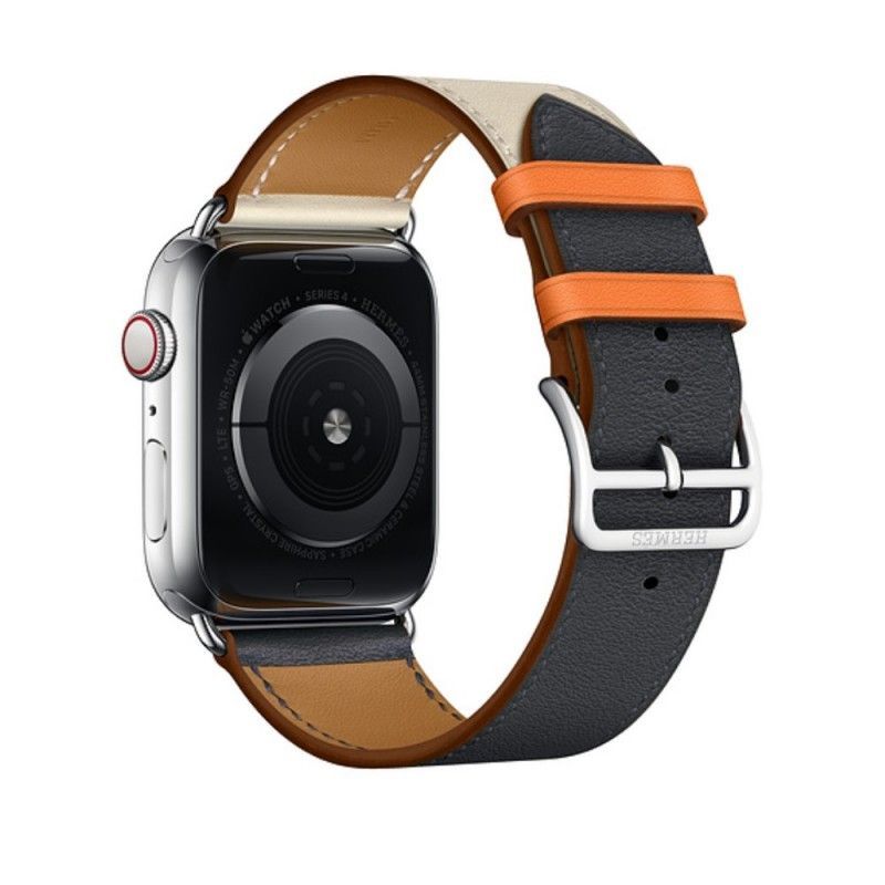Jablečný Řemínek Na Hodinky 44/42 mm Kožené Světlé Barvy