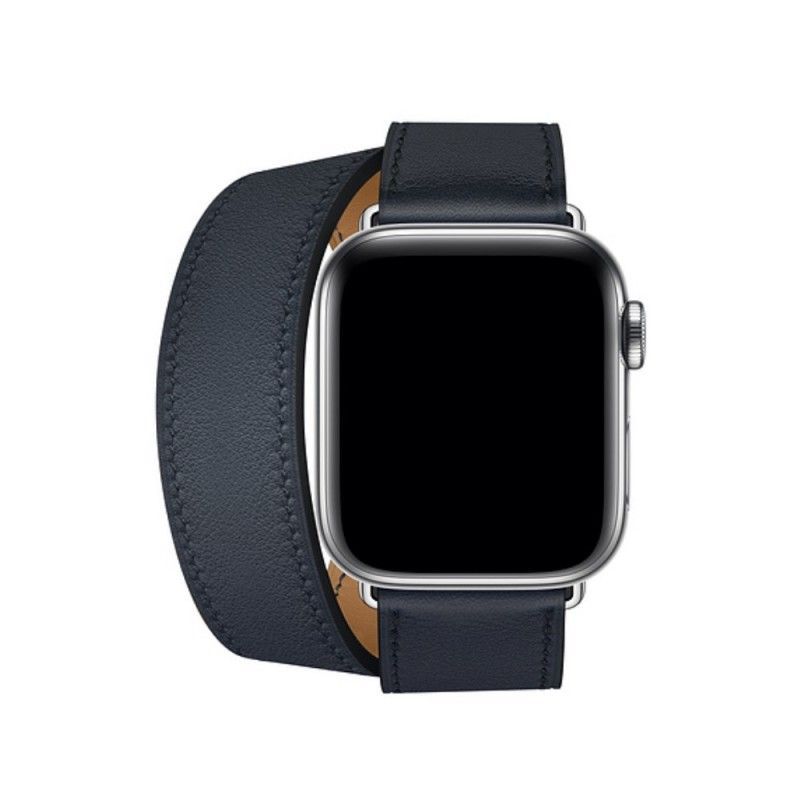 Jablkový Řemínek K Hodinkám 40/38 mm Kožené Dvojité Barvy