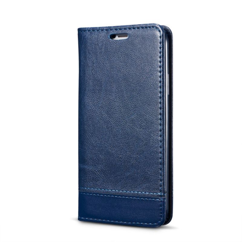 Kožené Pouzdro Folio Iphone 11 Jeden Steh