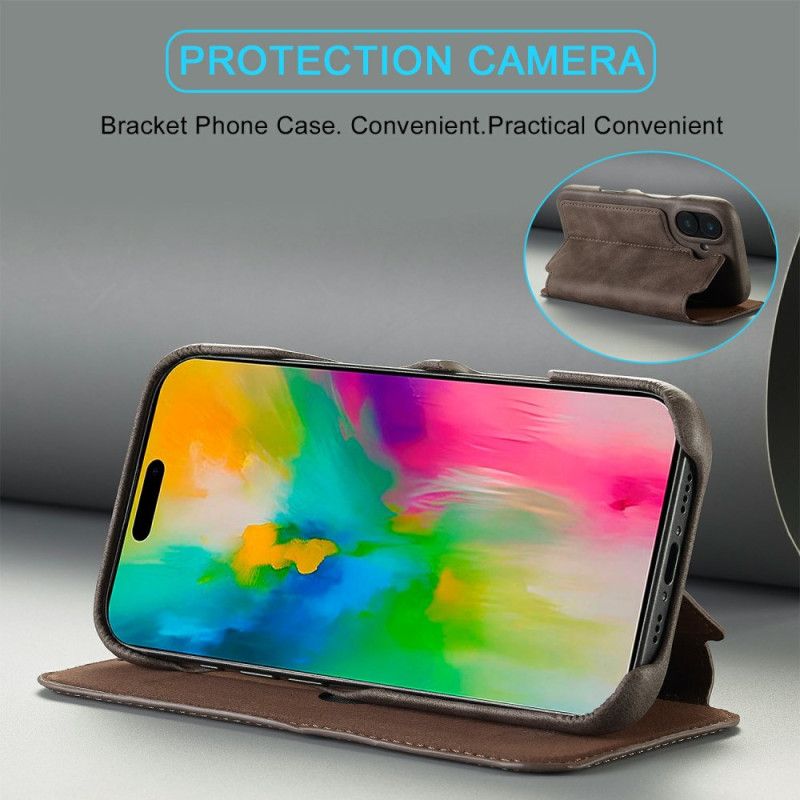 Kožené Pouzdro Folio iPhone 17 Lc.imeeke