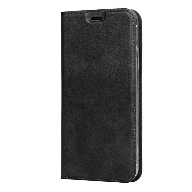 Kožené Pouzdro Folio Iphone  XS / X Umělá Kůže Se Šňůrkou