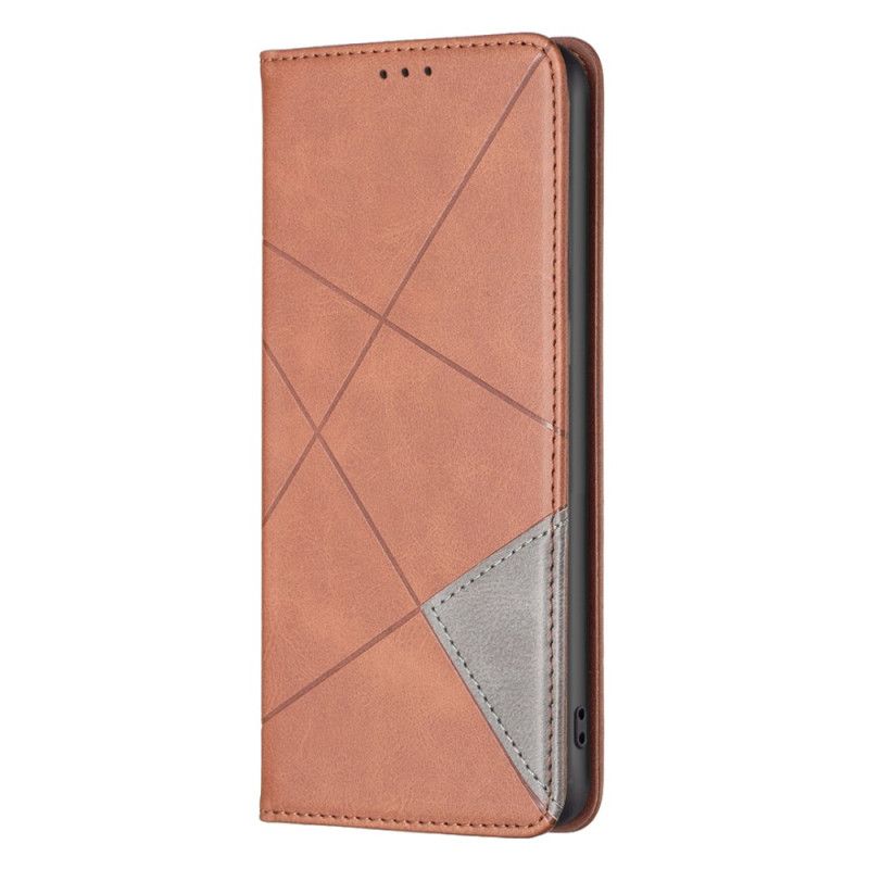 Kožené Pouzdro Folio Na iPhone 16 Geometrie Binfen Color
