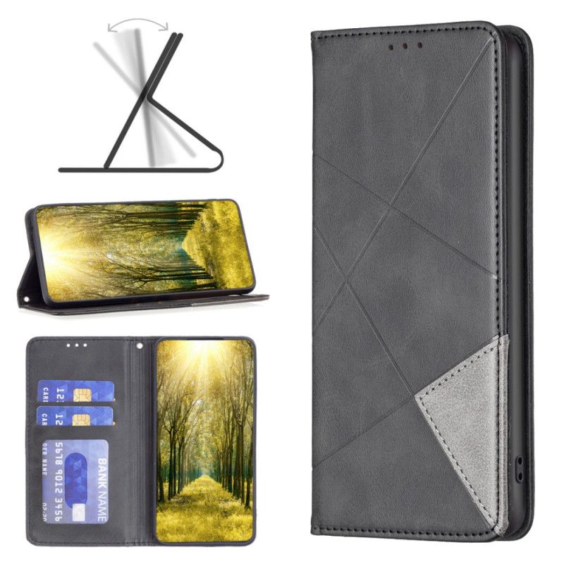 Kožené Pouzdro Folio Na iPhone 16 Geometrie Binfen Color