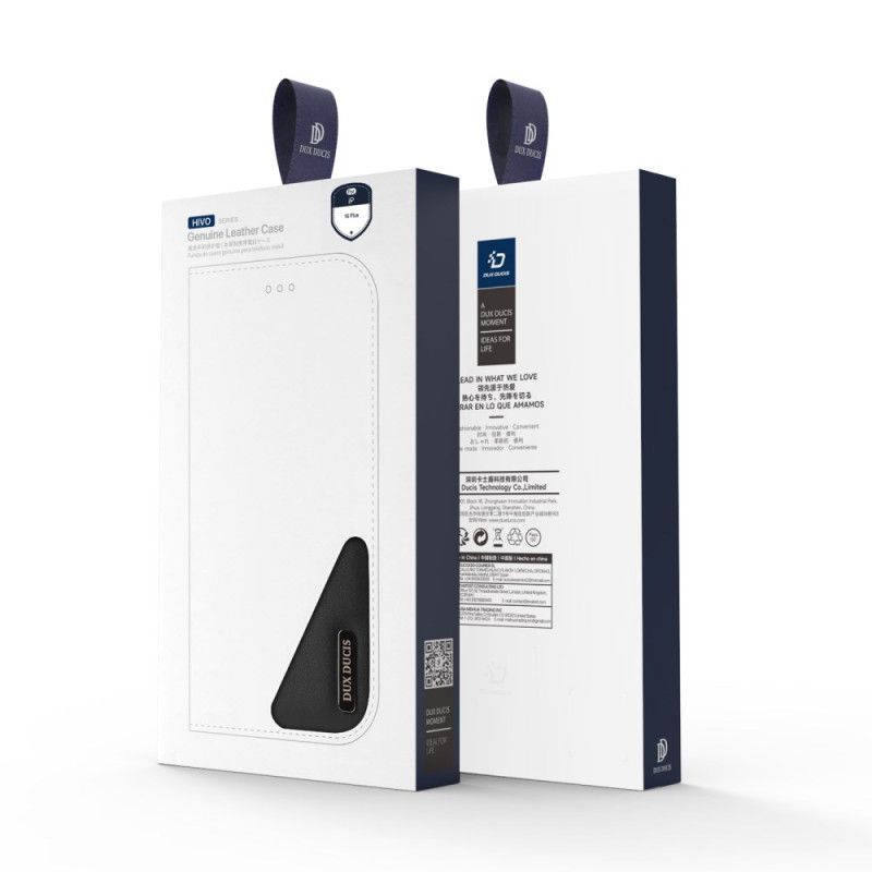 Kožené Pouzdro Folio Na iPhone 16 Řada Hivo Dux Ducis