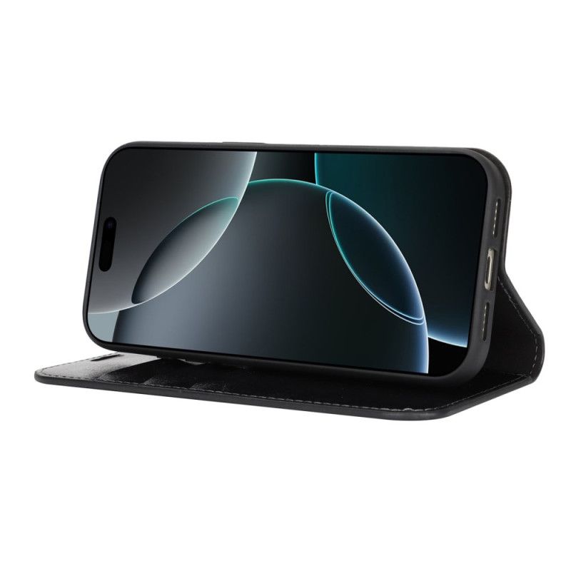 Kožené Pouzdro Folio Na iPhone 17 Kůže