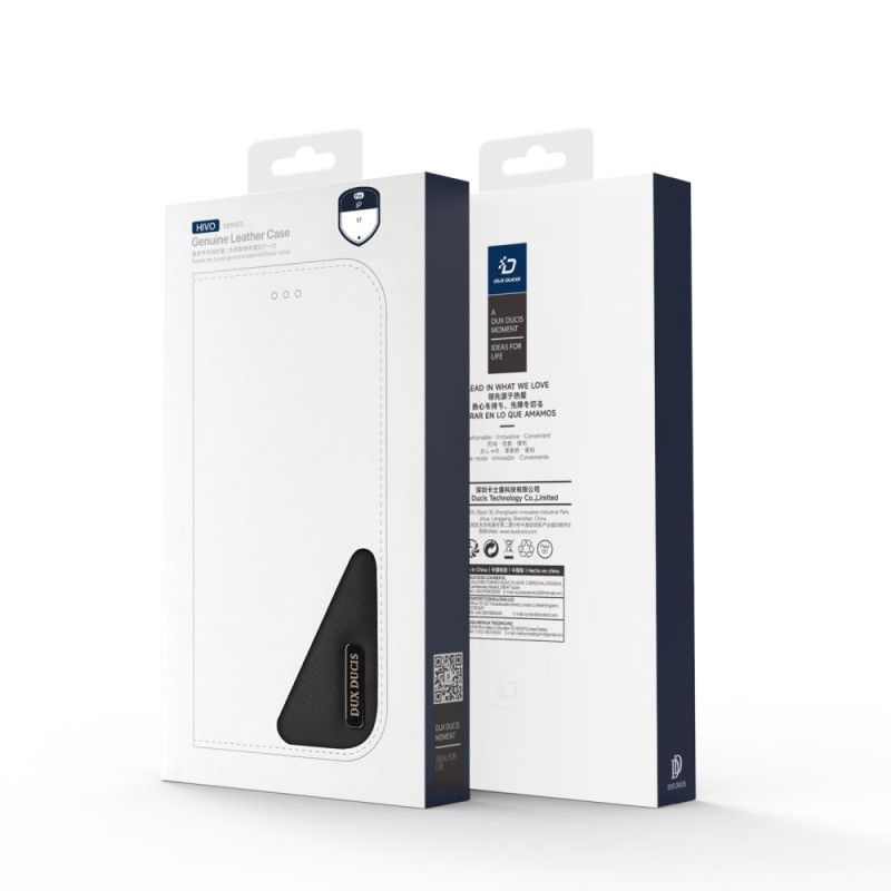 Kožené Pouzdro Folio Na iPhone 17 Série Hivo Dux Ducis