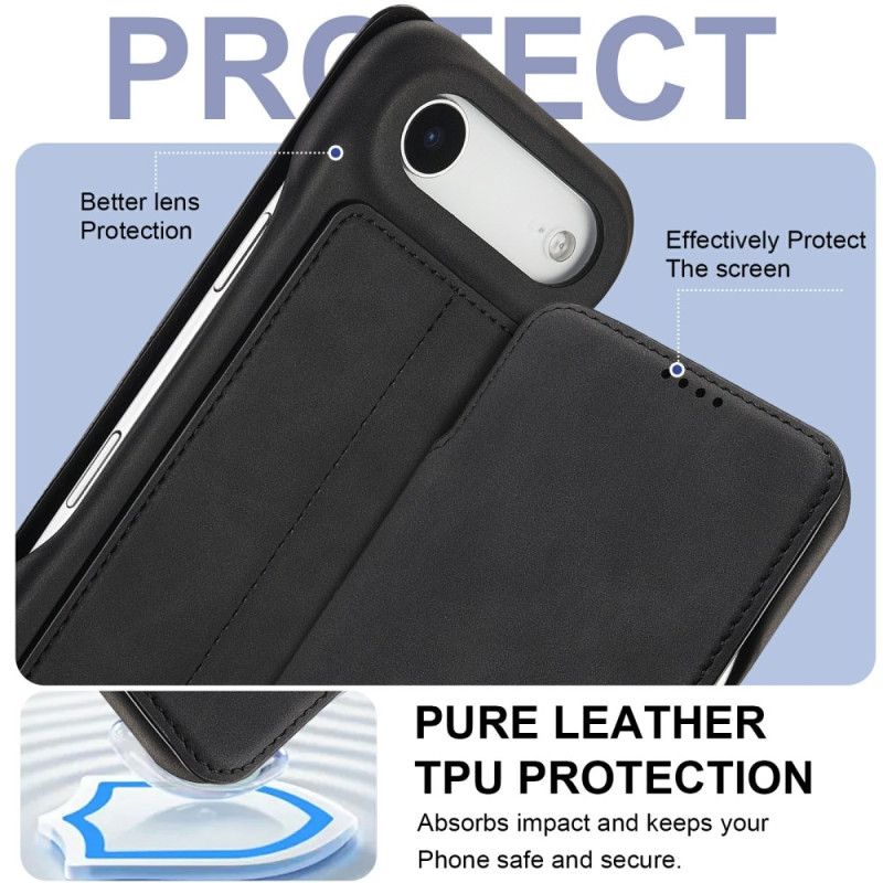 Kožené Pouzdro Folio Na iPhone Air Ultra Tenká Lc.imeeke