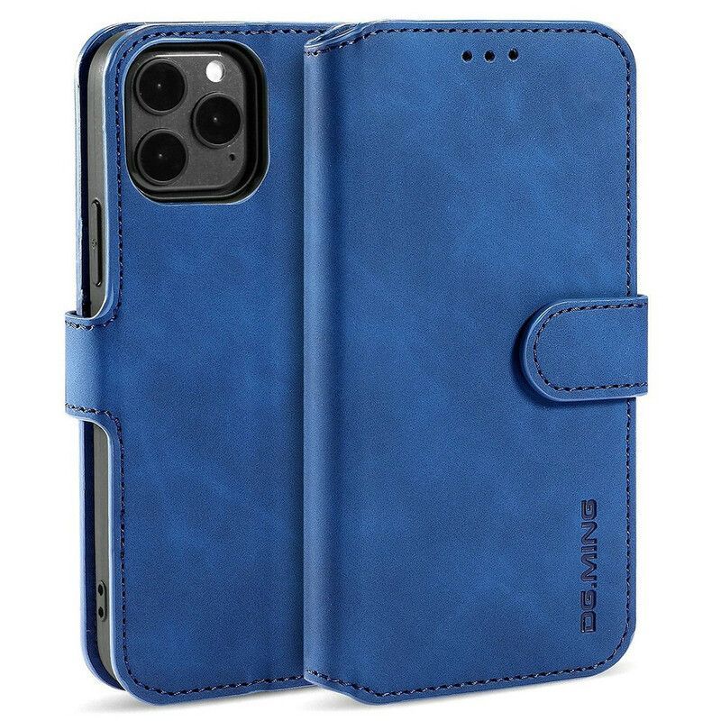 Kožené Pouzdro Iphone 13 Pro Dg.ming Retro