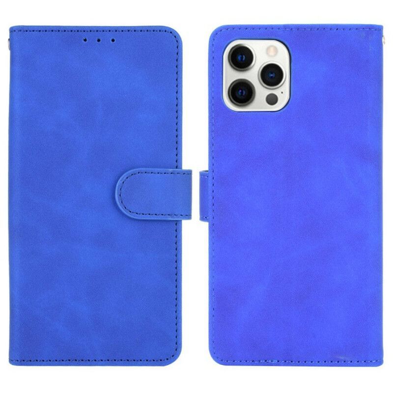Kožené Pouzdro Iphone 13 Pro Dotek Pokožky