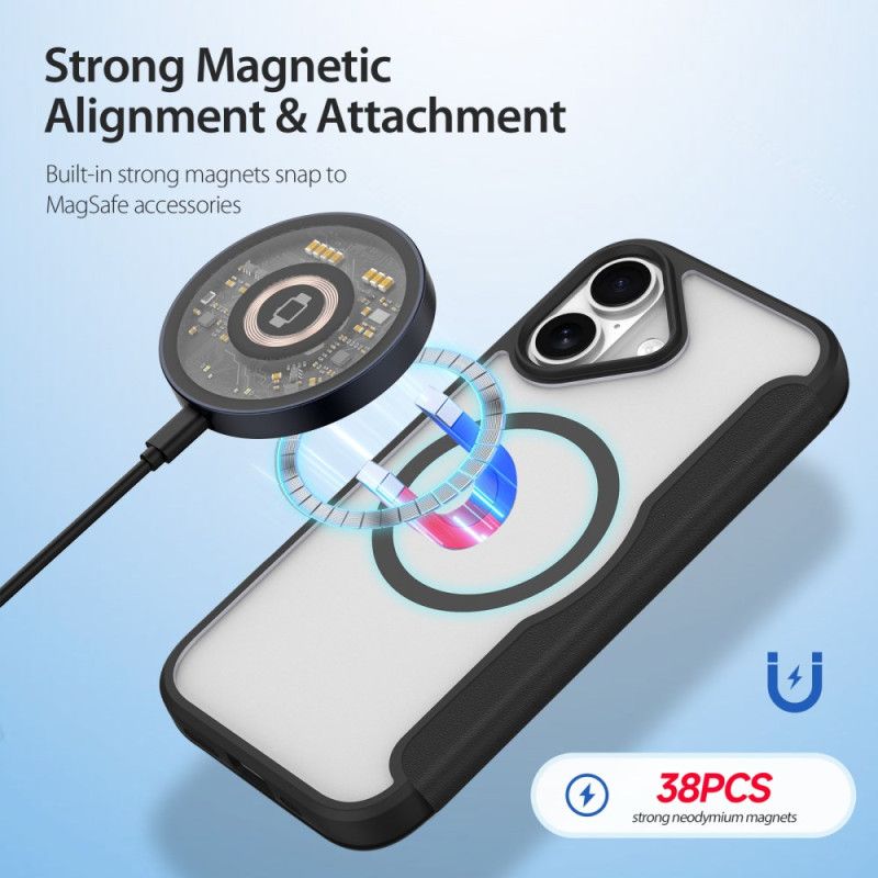 Kožené Pouzdro iPhone 17 Kryty Na Mobil Magsafe Skin X Pro Series Dux Ducis