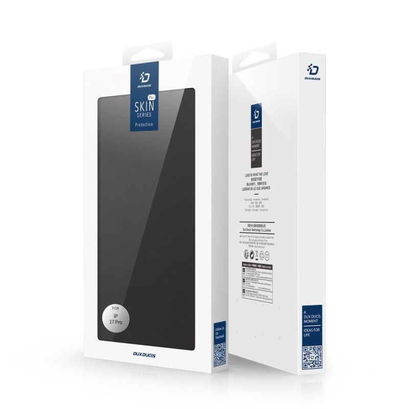 Kožené Pouzdro iPhone 17 Pro Skin Pro Series Dux Ducis