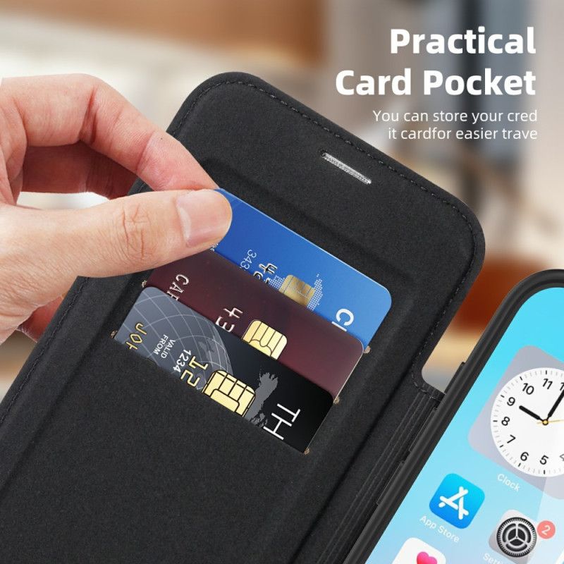 Kožené Pouzdro iPhone Air Kryty Na Mobil Kompatibilní S Magsafe A Držákem Rfid Karet