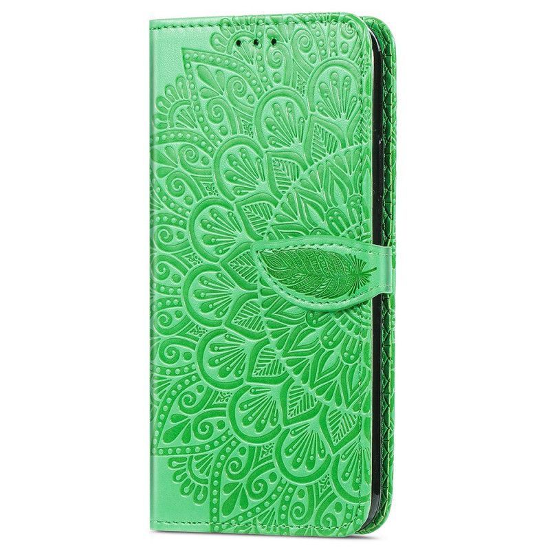 Kožené Pouzdro Na iPhone 15 Pro Max Kmenový List