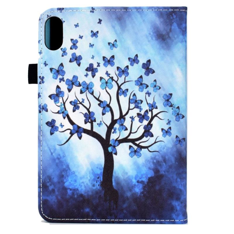 Kožený Kryt iPad (2025) Strom V Bouři