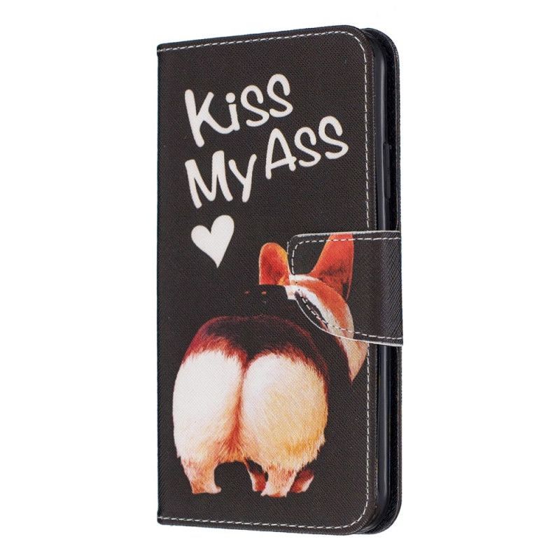 Kožený Kryt Iphone 11 Pro Max Líbej Mi Prdel