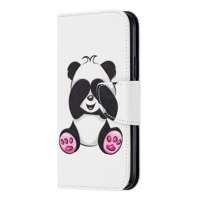 Kožený Kryt Iphone 11 Pro Panda Zábava
