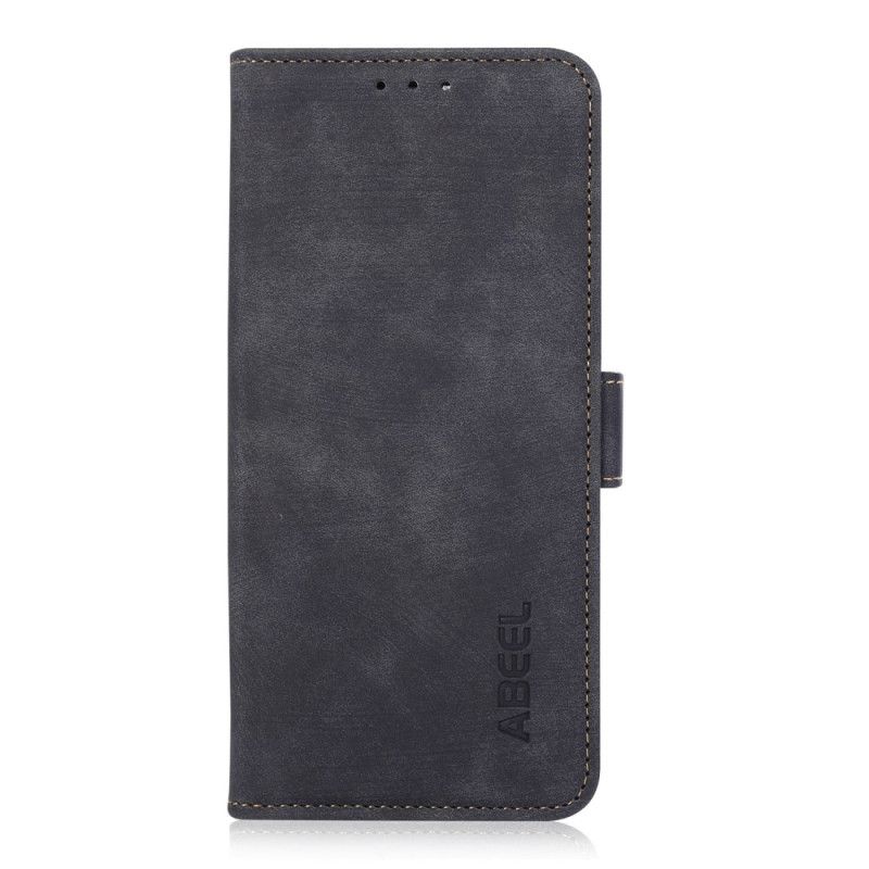 Kožený Kryt iPhone 16 Abeel Vintage Umělá Kůže